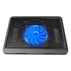 Universal Laptop Cooling Pad, Strong Winds Mute Cooling Base, Large Fan Radiator, Laptop Stand for Notebook Tablets