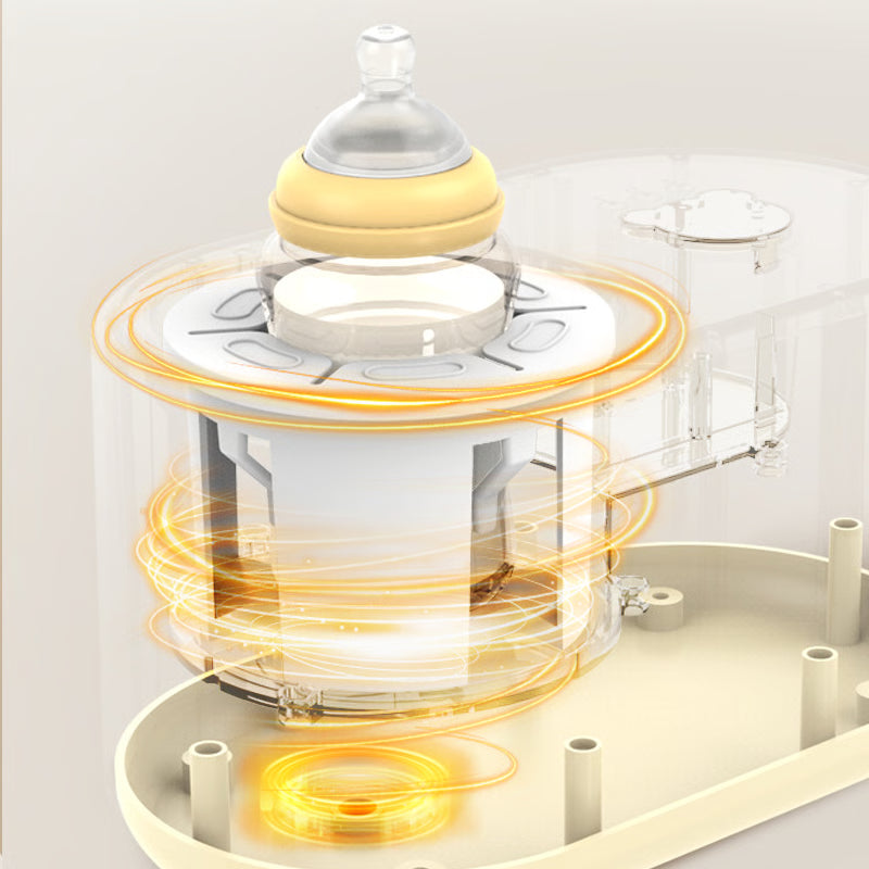 Smart Baby Formula Mixer Bottle with Constant Temperature Milk Warmer and USB Portable Shaker