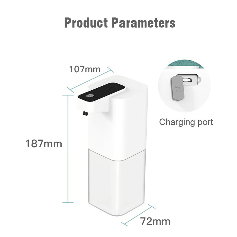 Touchless Automatic Liquid Soap Dispenser, USB Charging Smart Foam Machine, Hand Free Soap Hand Sensor for Ultimate