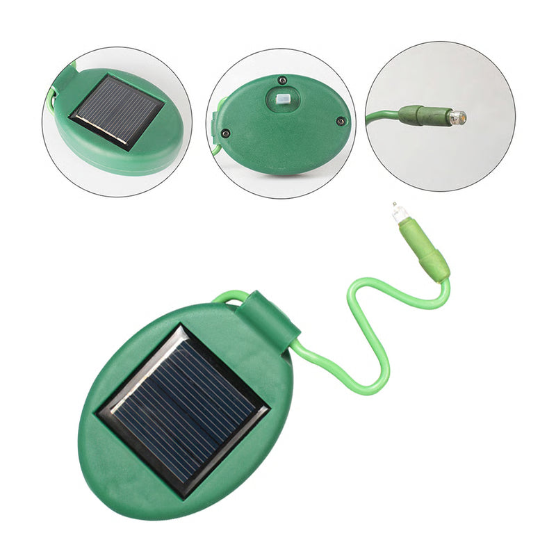 Solar Powered Spotlights 400mAh Waterproof Mini Flower Pot Light, Outdoor Garden Landscape Lighting