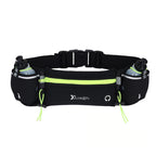 Running Waist Belt for Marathon Trail, Dual Pocket Sports Fanny Pack, Water Bottle Holder Waist Bag for Man Woman Fitnes