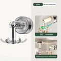 Rotating Suction Cup Hook Rack Wall Mount Organizer For Kitchen Utensils 0 Rotating Suction Cup Hook Rack Wall Mount Organizer For Kitchen Utensils 1 Rotating Suction Cup Hook Rack Wall Mount Organizer for Kitchen Utensils
