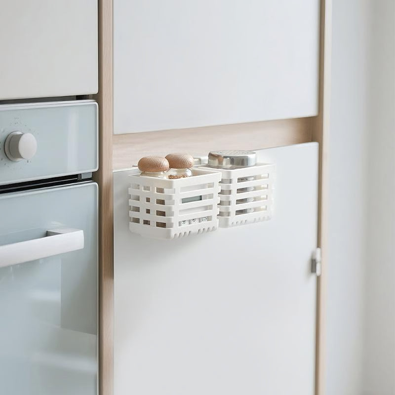 Small Item Storage Case, Kitchen Telescopic Sink Drain, Hanging Storage Box for Refrigerator Side Door