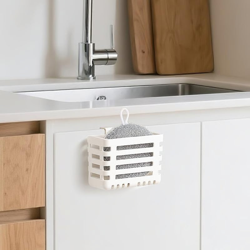 Small Item Storage Case, Kitchen Telescopic Sink Drain, Hanging Storage Box for Refrigerator Side Door