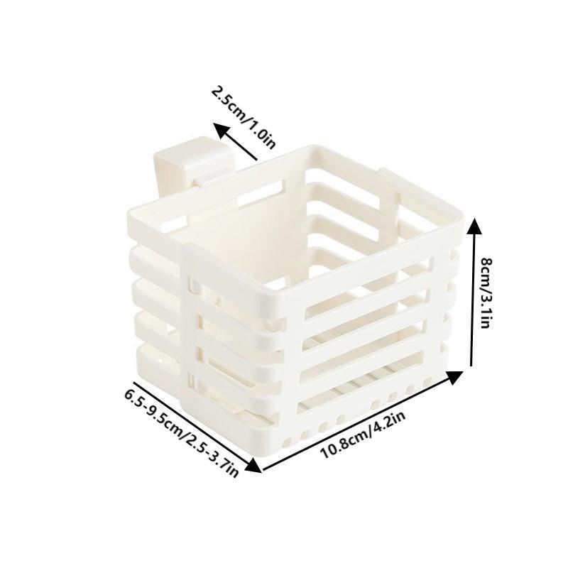 Small Item Storage Case, Kitchen Telescopic Sink Drain, Hanging Storage Box for Refrigerator Side Door